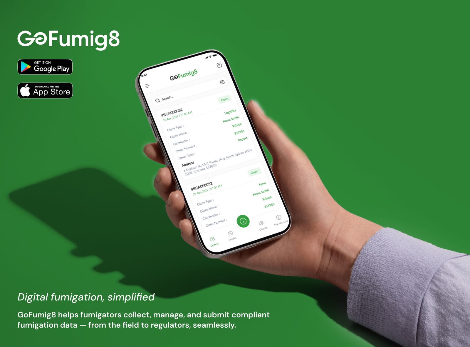 GoFumig8 app cover